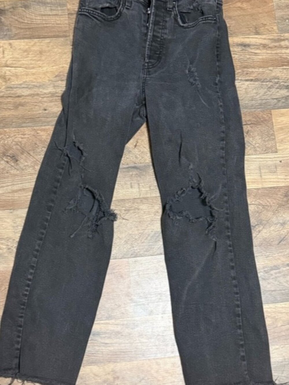 Black High-Rise Jeans